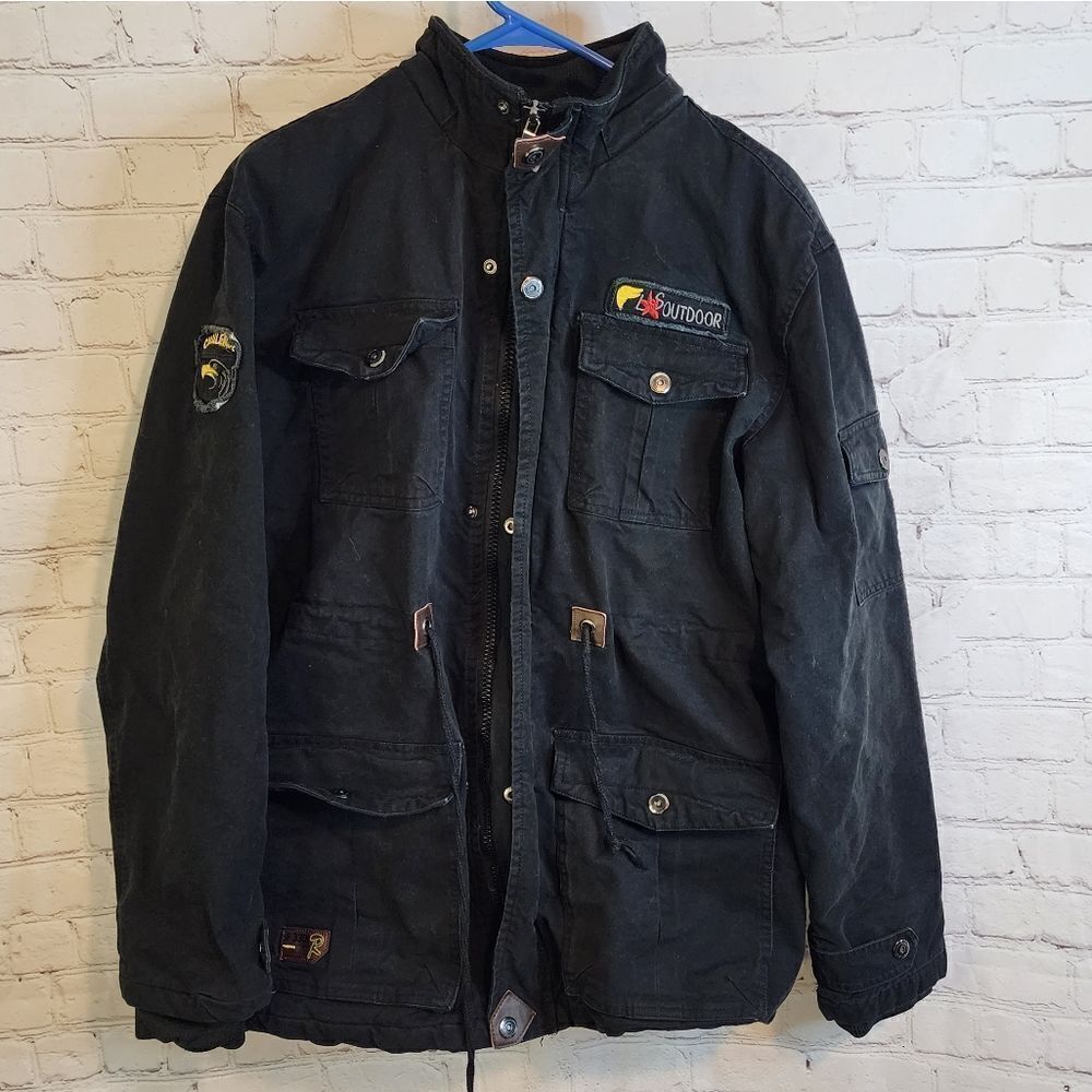 Men's Outdoor Jacket, full zip, size L